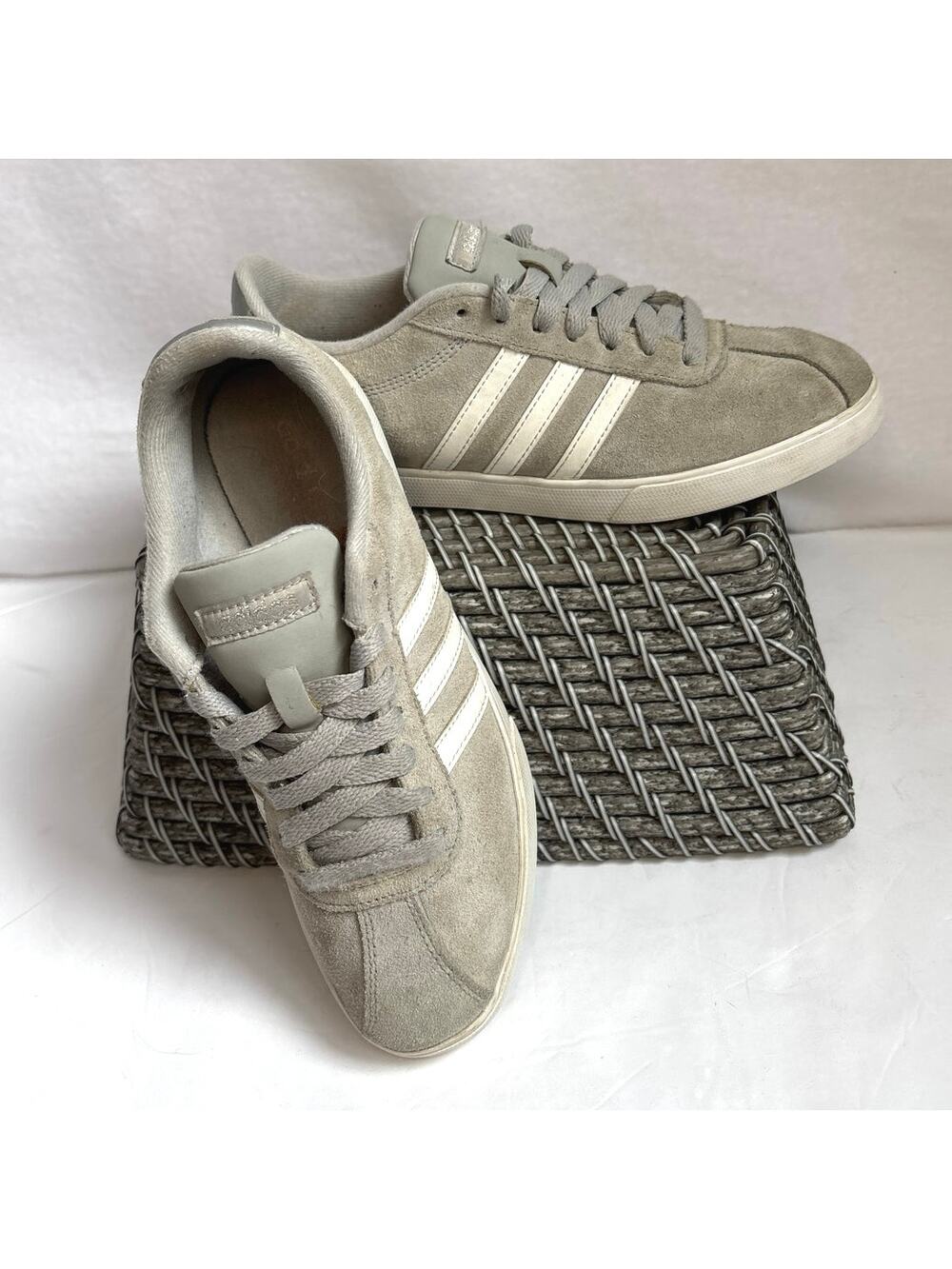 Adidas Gray Suede Sneakers Women’s Size 7